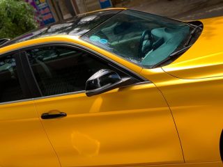 Dán-Đổi-Màu-Xe-BMW-320I-Vàng-4