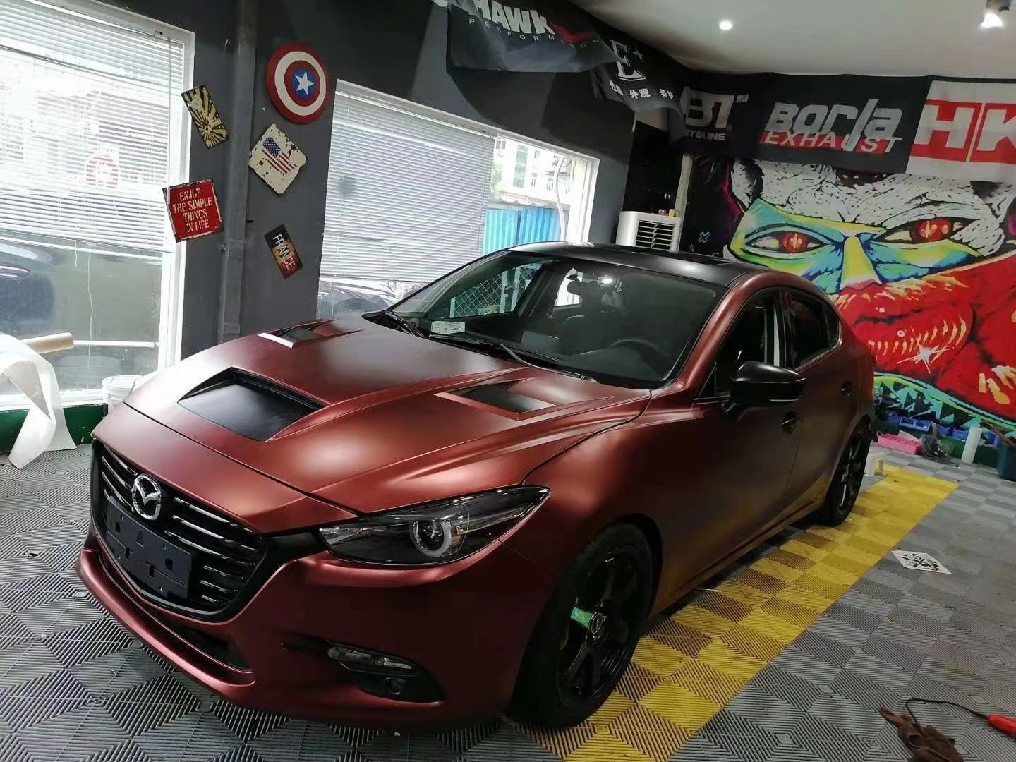 Bán xe Mazda CX5 20 AT 2015 cũ màu đỏ chạy gần 5 vạn km