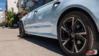 Dán Đổi Màu Xe Audi Bạc