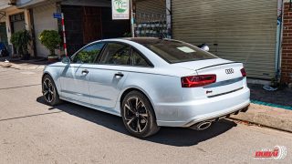 Dán Đổi Màu Xe Audi Bạc