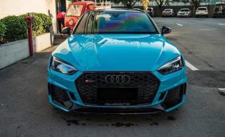 Dán Đổi Màu Xe Audi RS5 Blue Sky