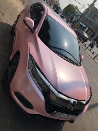 Dán Đổi Màu Xe Honda Civic Màu Hường