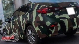Dán Đổi Màu Xe Mazda 3 Rằn Ri 1