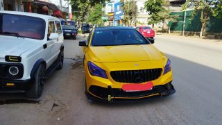 Dán-Đổi-Màu-Xe-Mercedes-CLA-Vàng-2