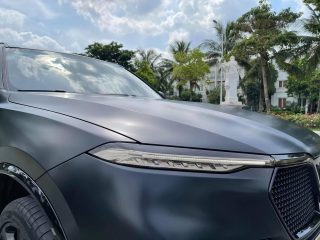 Dán Đổi Màu Xe Vinfast Lux SA Đen Lì