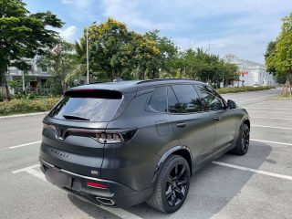 Dán Đổi Màu Xe Vinfast Lux SA Đen Lì