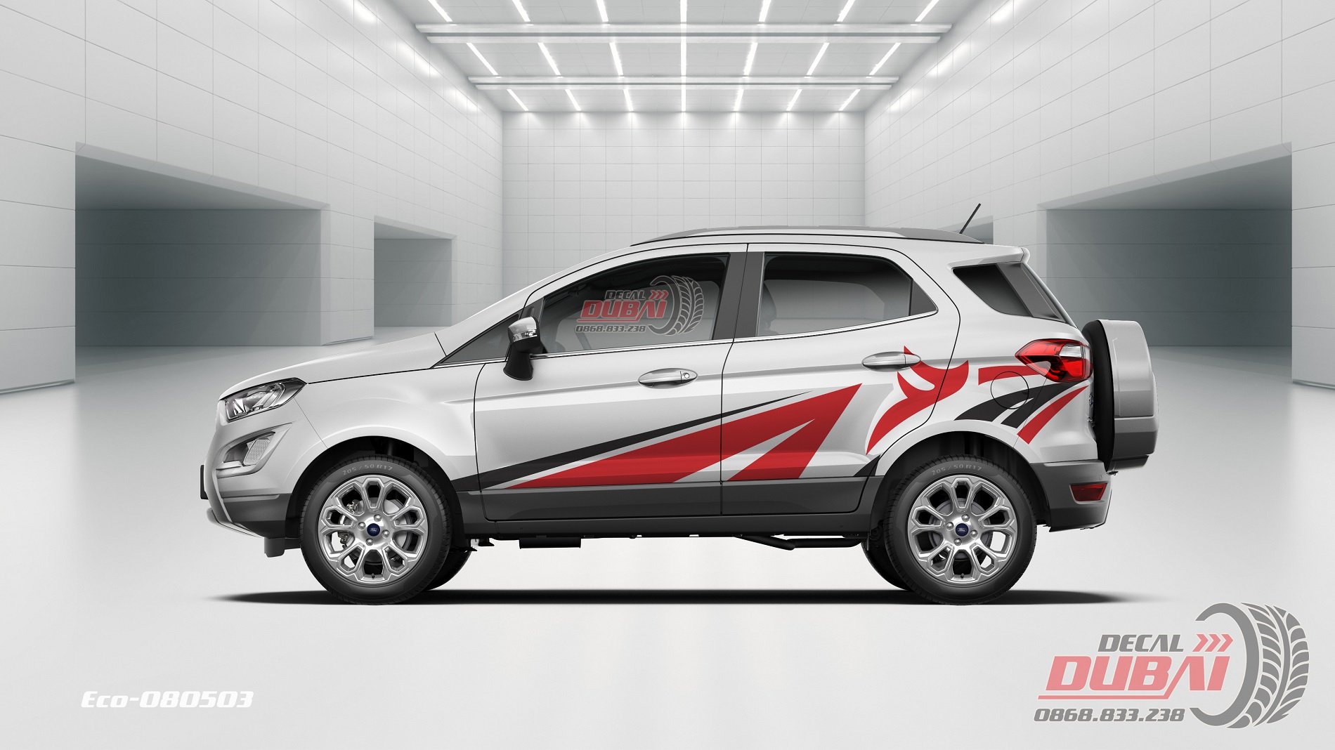 Tem Xe Ford Ecosport 080503 - Dubaiwrap.Vn