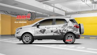 Tem Xe Ford Ecosport Kim Cương