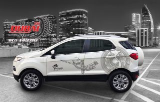 Tem Xe Ford Ecosport trống đồng