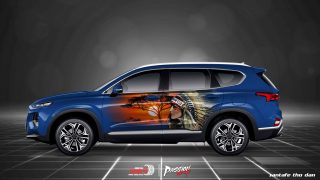 Tem Xe Hyundai Santafe Thổ Dân