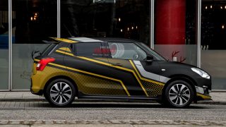 Tem Xe Swift Tại Dubaiwrap