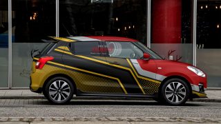 Tem Xe Swift Tại Dubaiwrap