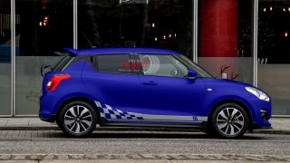 Tem Xe Swift Tại Dubaiwrap