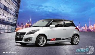 Tem Xe Swift Tại Dubaiwrap