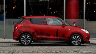 Tem Xe Swift Tại Dubaiwrap