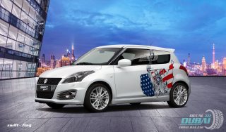 Tem Xe Swift Tại Dubaiwrap