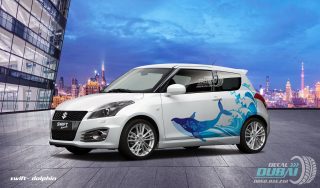 Tem Xe Swift Tại Dubaiwrap