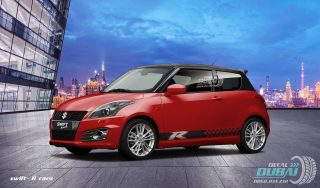 Tem Xe Swift Tại Dubaiwrap