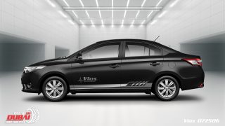 Tem Xe Vios Tại Dubaiwrap
