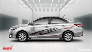 Tem Xe Vios Tại Dubaiwrap
