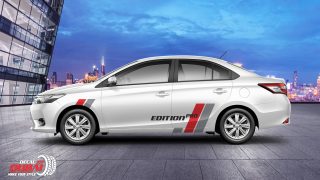 Tem Xe Vios Tại Dubaiwrap