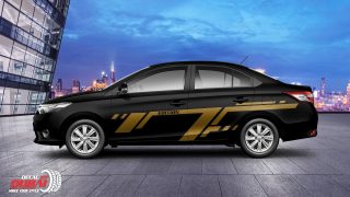 Tem Xe Vios Tại Dubaiwrap