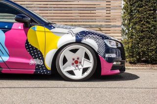 Dán Đổi Màu Xe Audi A3 Big Color