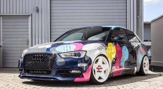 Dán Đổi Màu Xe Audi A3 Big Color