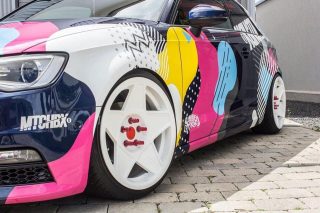 Dán Đổi Màu Xe Audi A3 Big Color