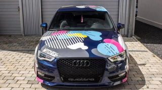 Dán Đổi Màu Xe Audi A3 Big Color