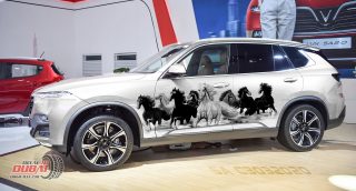 Tem Xe Vinfast Lux SA 0007
