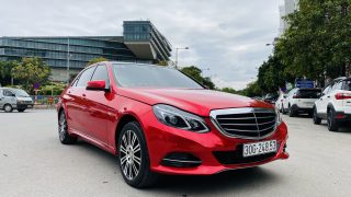 Dán Đổi Màu Xe Mercedes E300 Đỏ
